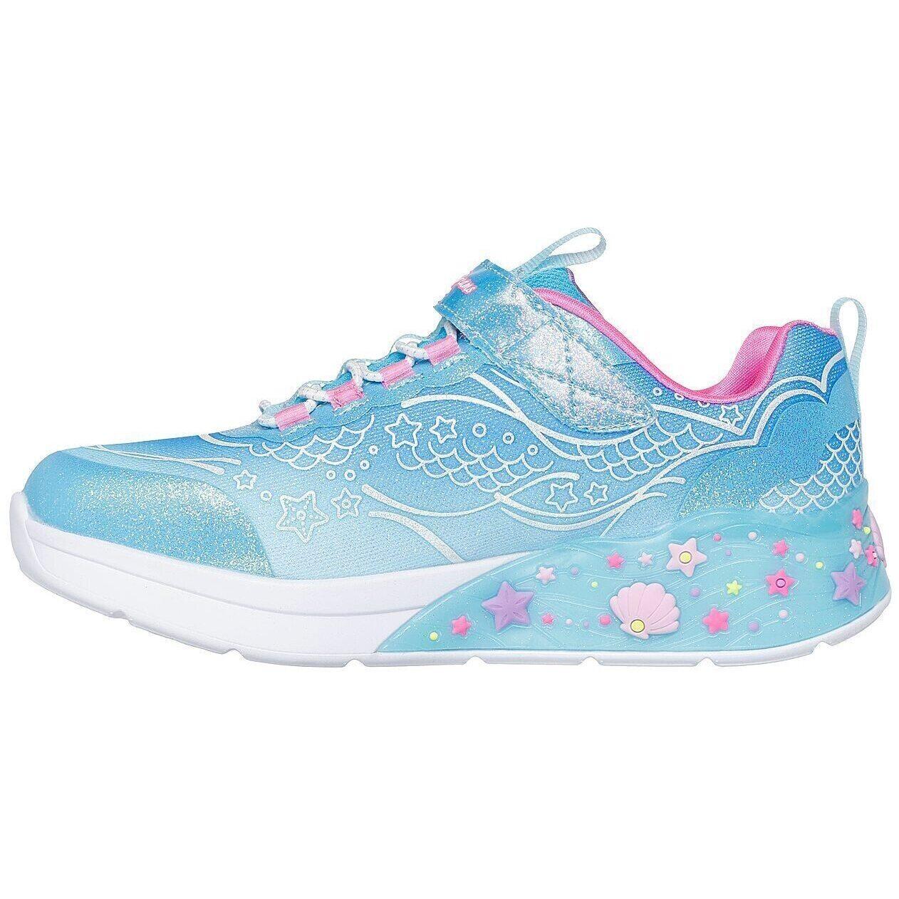 Sneakers Skechers Modell Mermaid Dreams Farbe Blau 5/5