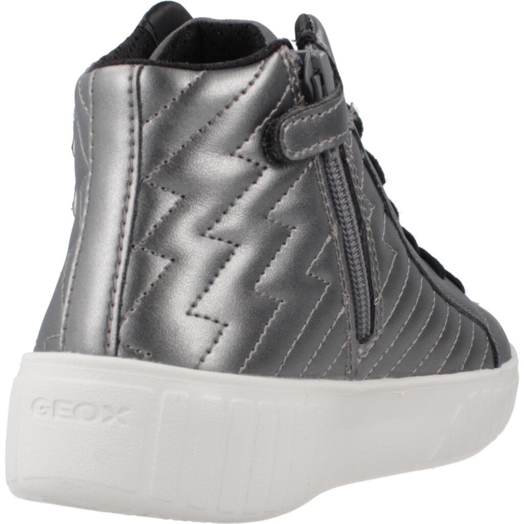 Botas Geox Modelo J Mikiroshi Girl Cor Silver 3/5