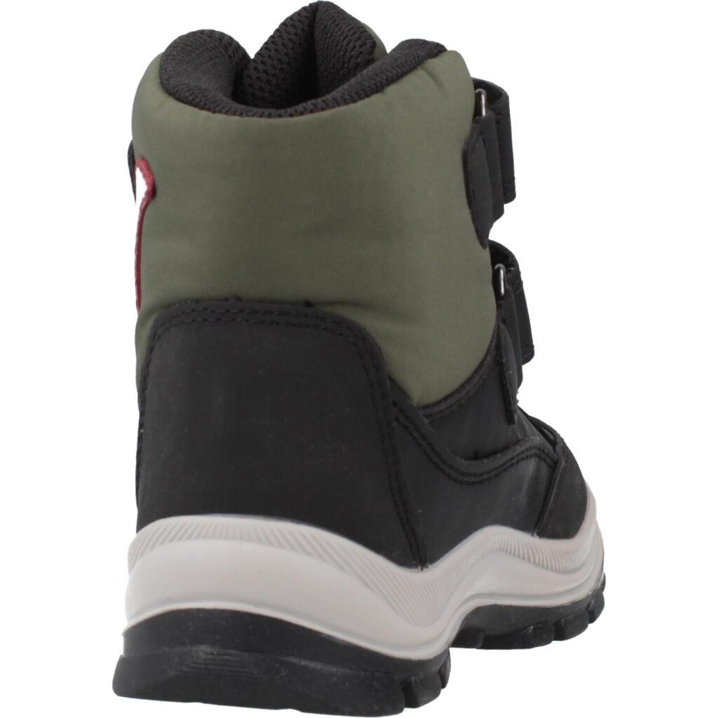 Botas Geox Modelo B Flanfil Boy B Abx Cor Preto 3/5