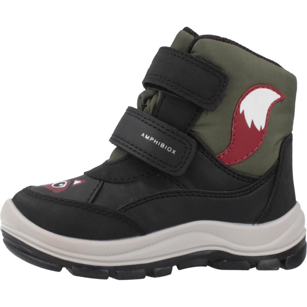 Botas Geox Modelo B Flanfil Boy B Abx Cor Preto 2/5