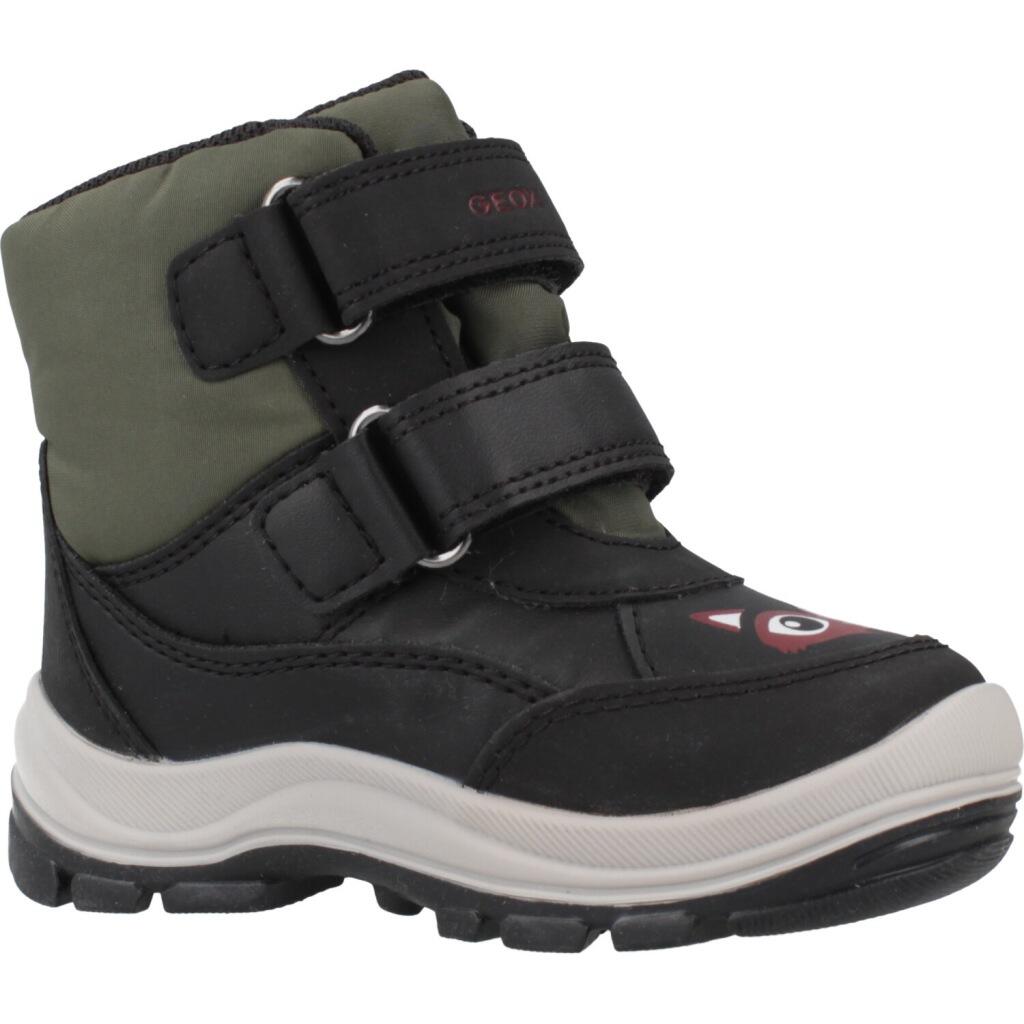 Botas Geox Modelo B Flanfil Boy B Abx Cor Preto 5/5