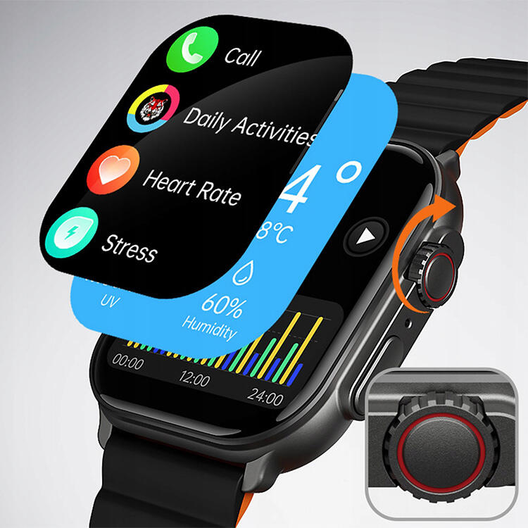 Smartwatch zegarek sportowy IMIKI SF1 z funkcją prowadzenia rozmów 5/7