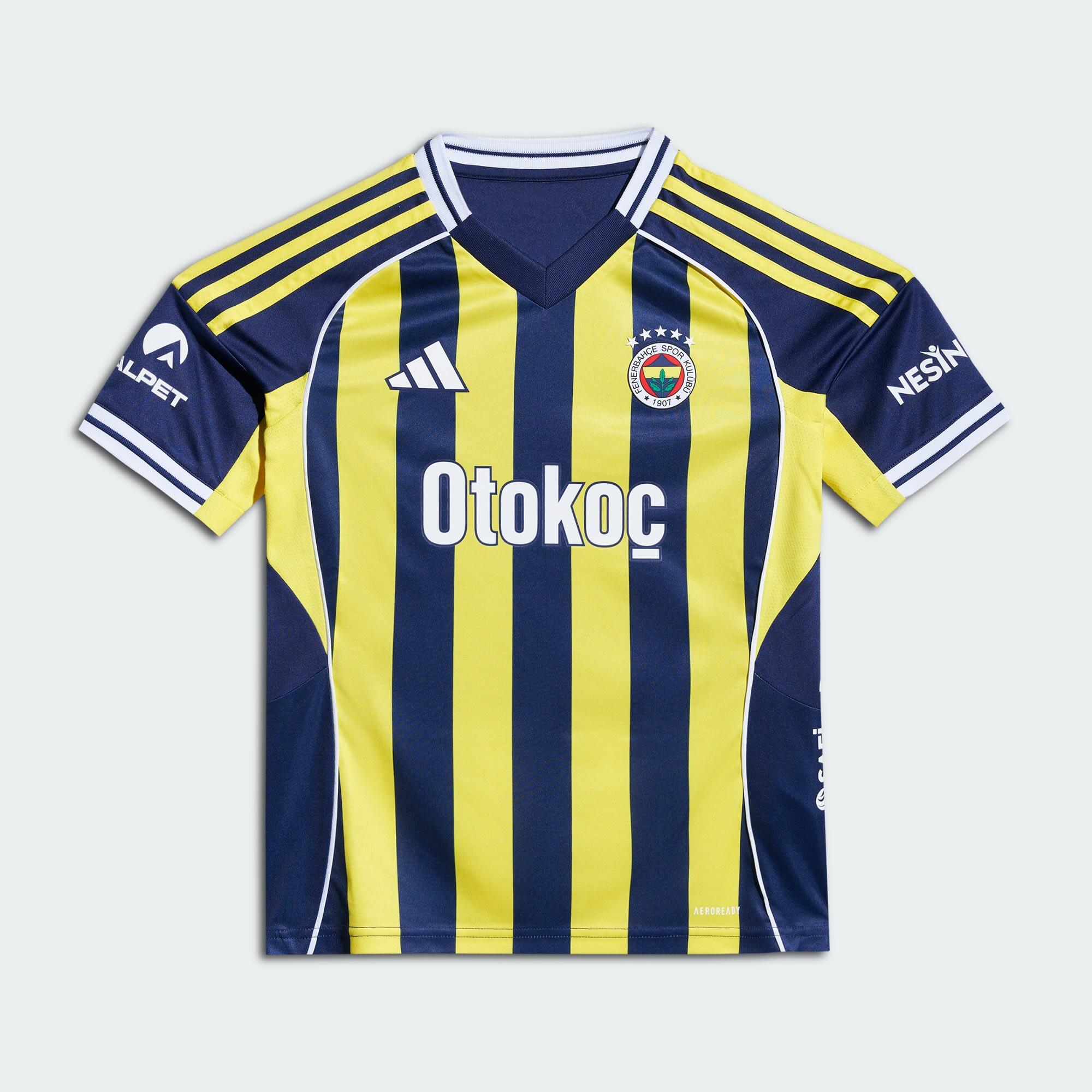 Maglia Home Fenerbahce 2025/2026 per bambini e bambine ADIDAS