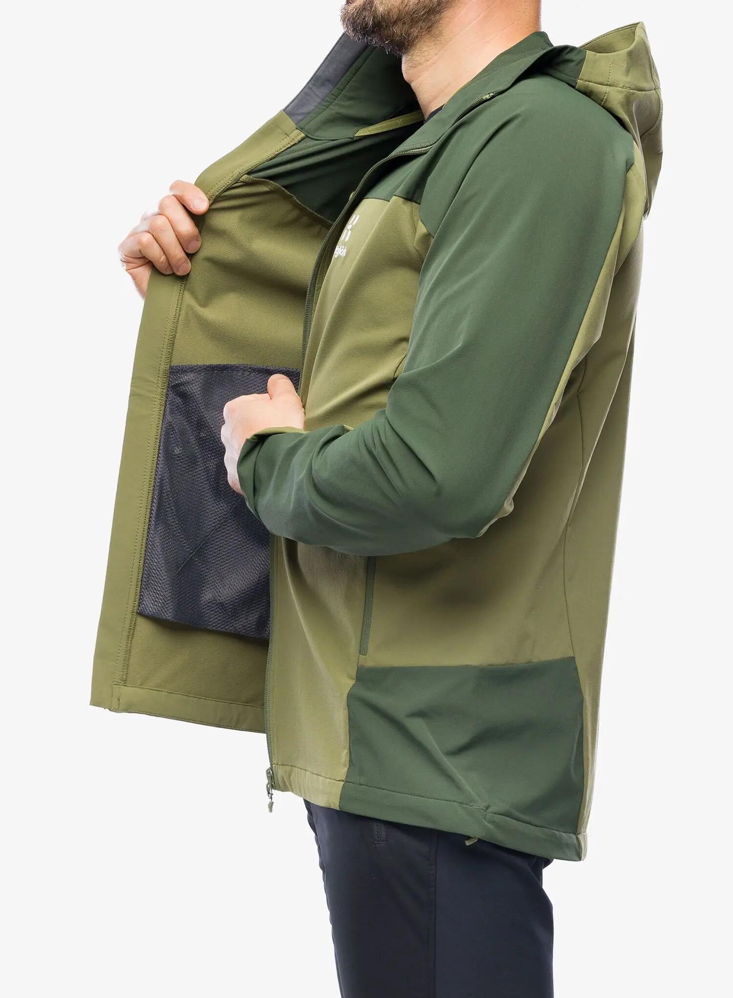Kurtka softshell męska Haglofs Moran Softshell Hood 7/7