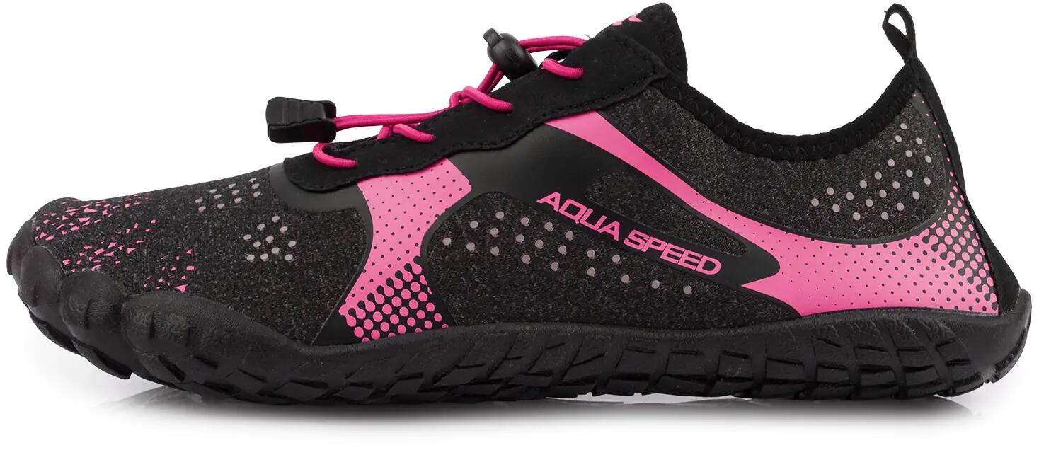 Buty do wody do pływania na plażę rafę elastyczne sznurowadła Aqua speed 2/7