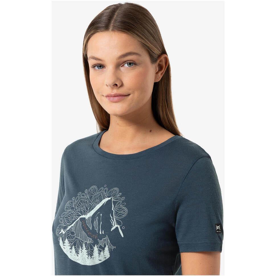 Koszulka z krótkim rękawkiem damska SUPER.NATURAL Mountain Losee Tee