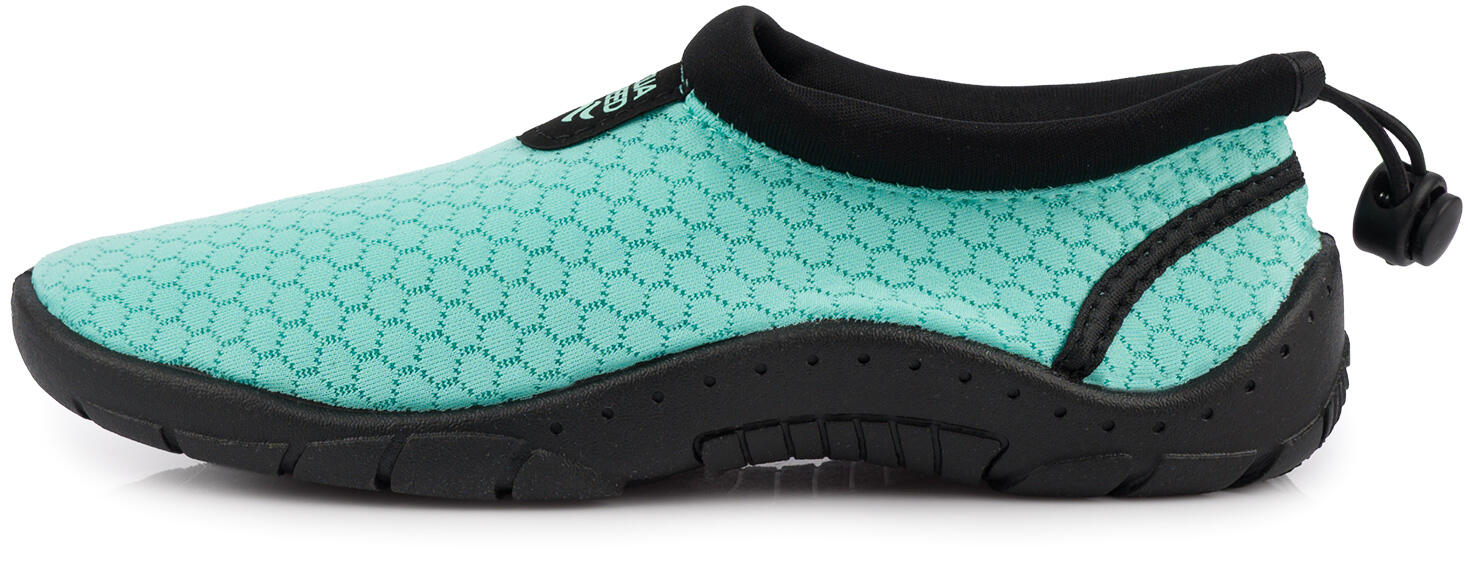 Buty do wody dziecięce do wody na plażę rafę turkusowe Aqua Speed 2/7