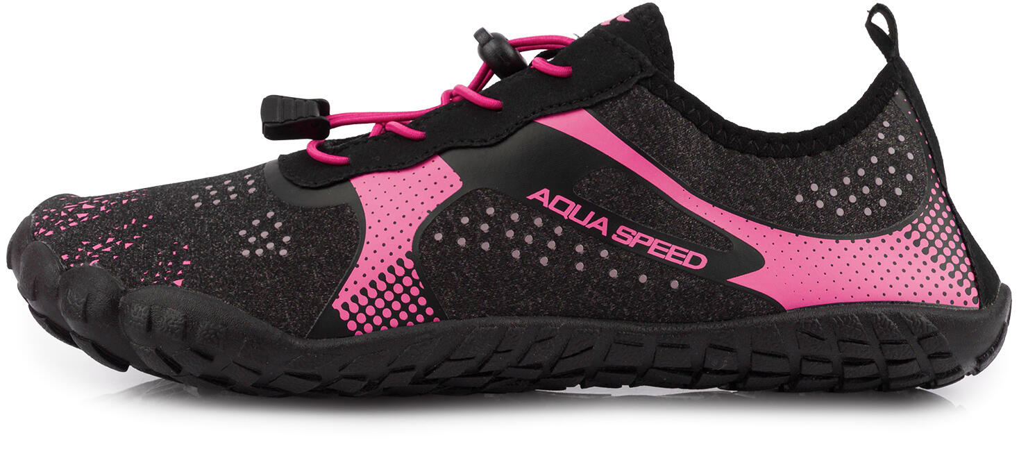 Buty do wody do pływania na plażę rafę elastyczne sznurowadła Aqua speed 2/7