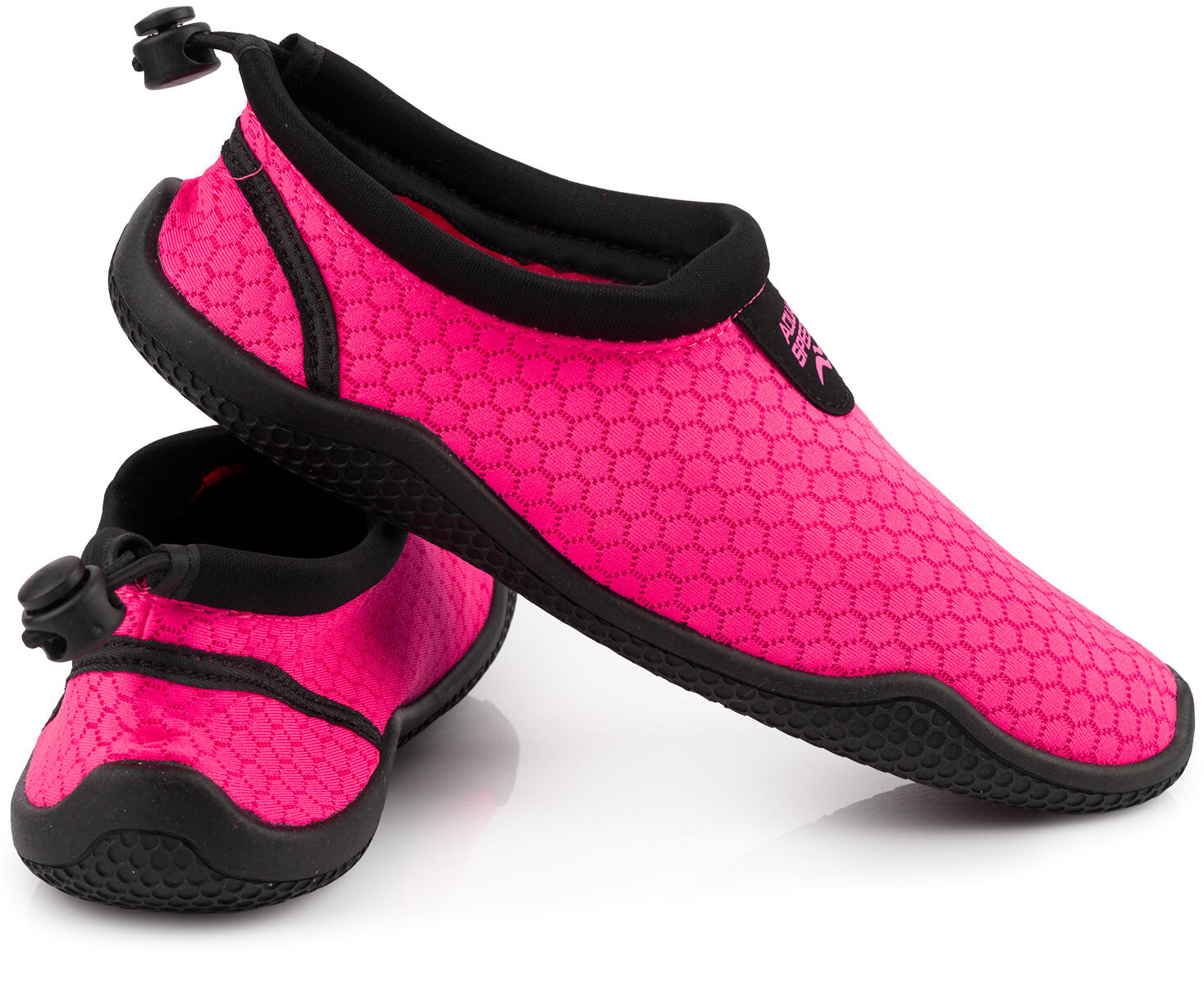 Buty do wody na plażę na kajaki rafę jeżowce różowe Aqua Speed 4/7