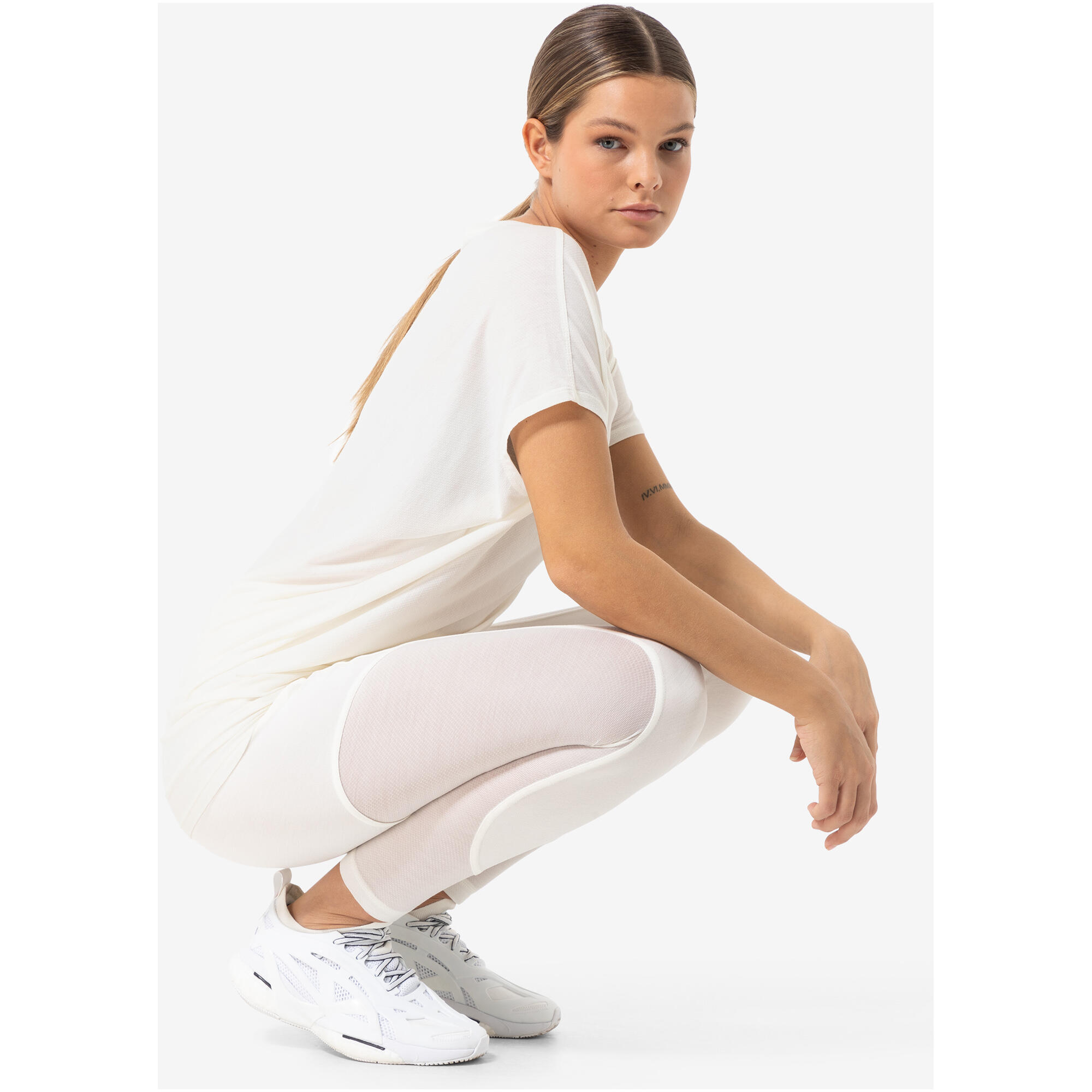 Koszulka z krótkim rękawkiem damska SUPER.NATURAL Loose Air Tee 3/5