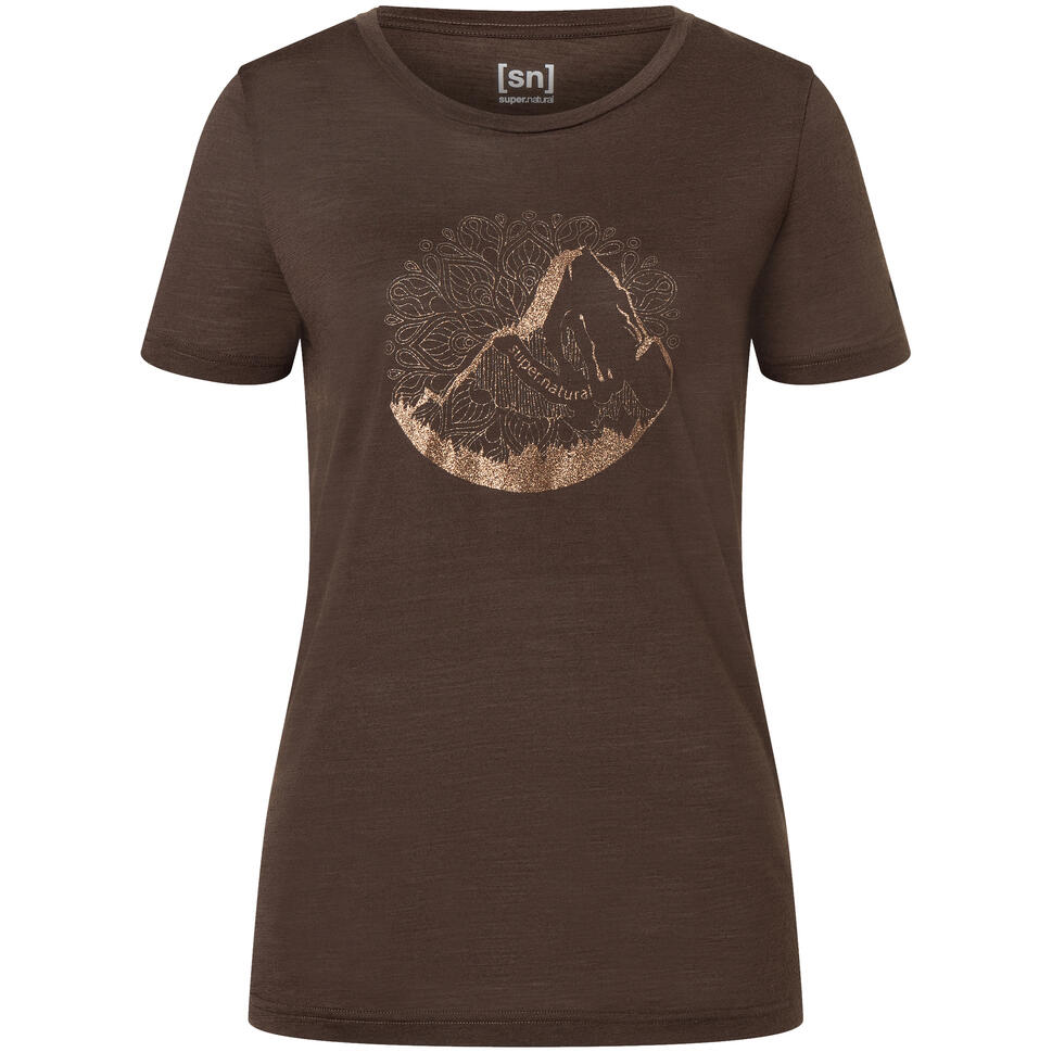 Koszulka z krótkim rękawkiem damska SUPER.NATURAL Mountain Losee Tee