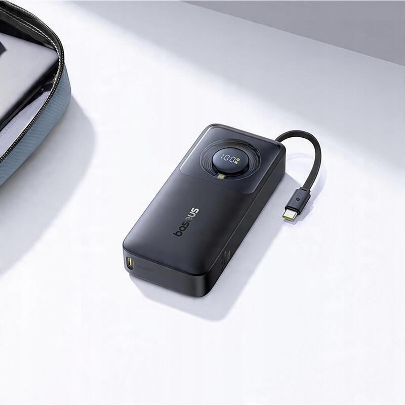 Powerbanka 10000 mah 30 w s kabelem usb c