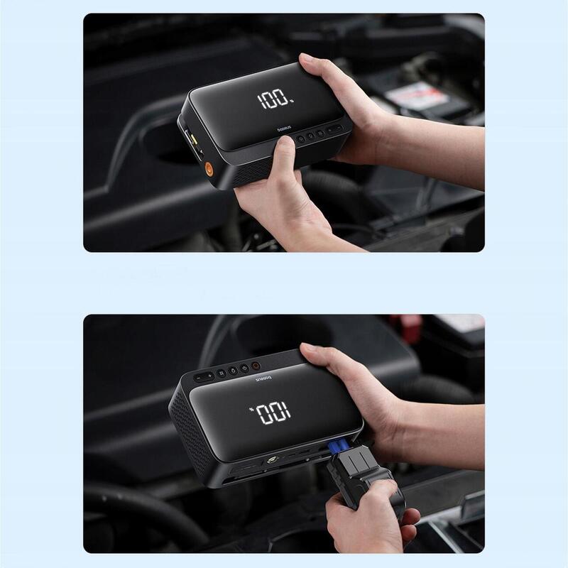 jump starter 600a booster  6000 mah kompresor