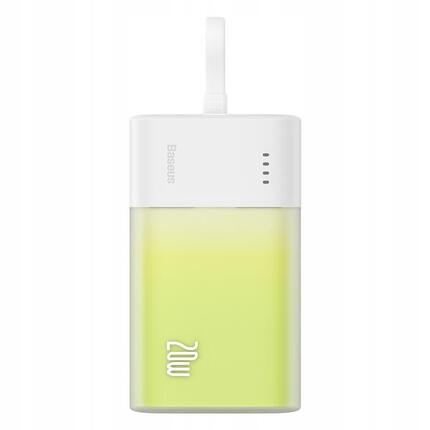 Baseus Powerbank 20W 5200mAh mit Lightning & USB-C Kabel