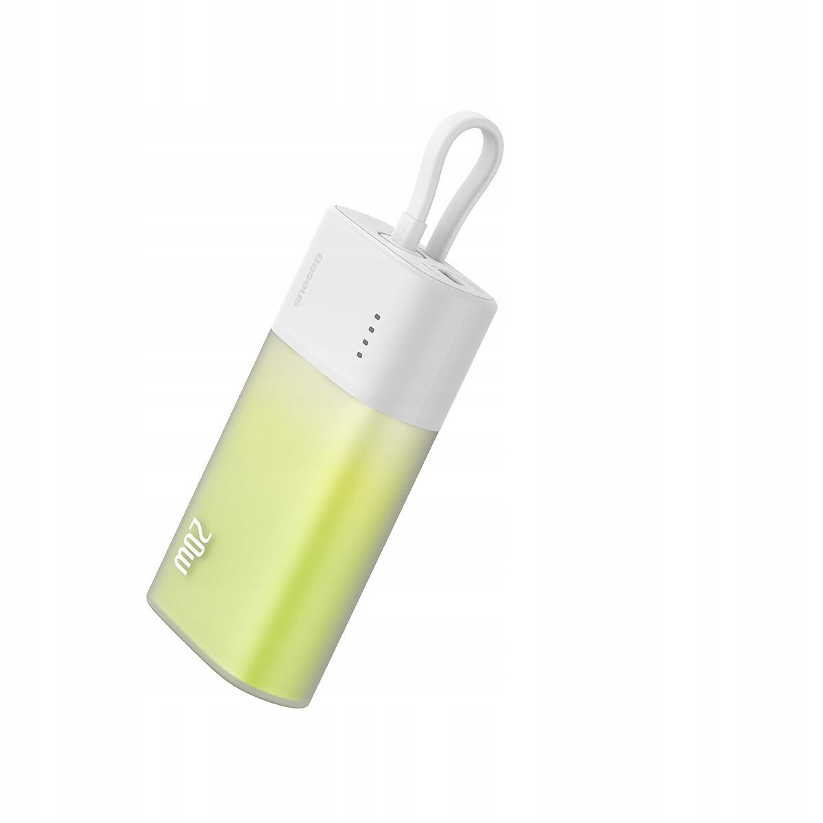 Chargeur Portable Baseus 20W 5200mAh avec Câble Lightning Intégré 2/7