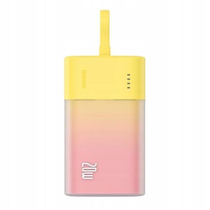 Baseus powerbank 20w 5200mah z wbudowanym kablem lightning