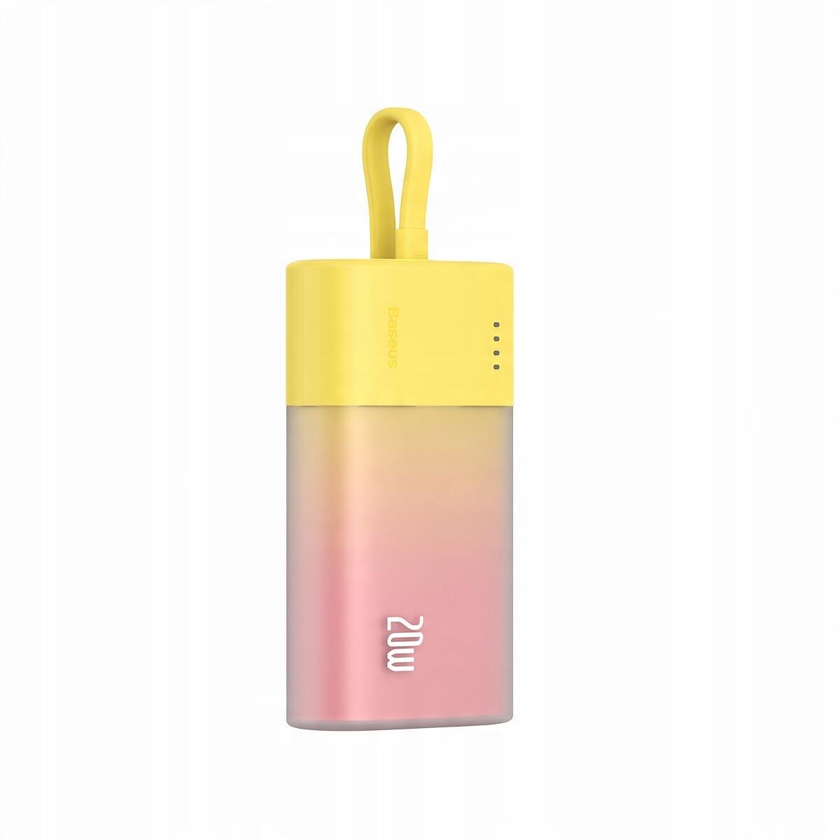 Powerbanka 20 w 5200 mah s vestavěným kabelem lightning 2/7