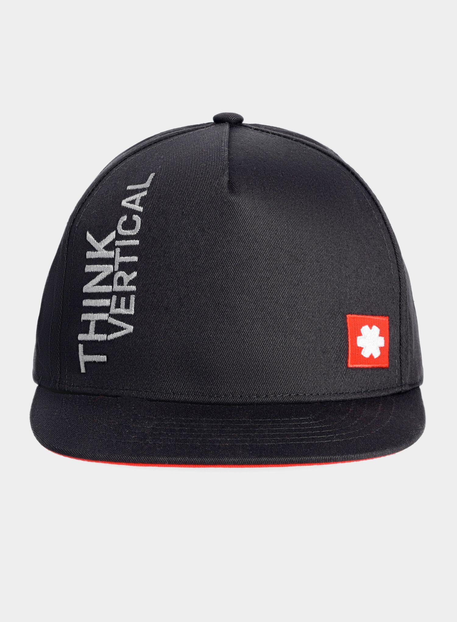 Ocún Think Vertical Cap Kappe anthrazit Trucker verstellbar 54–59 cm synthetisch 3/4