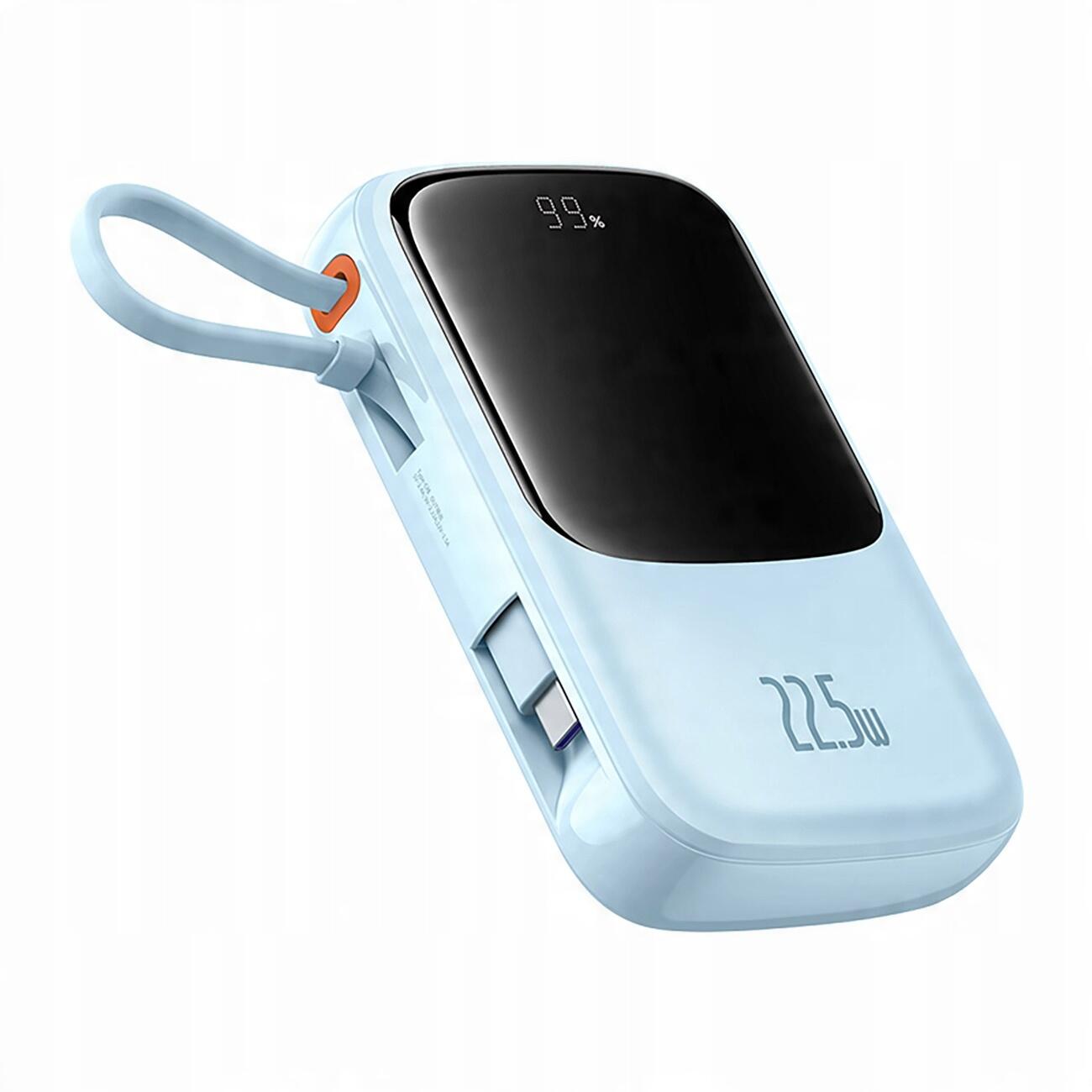 Baseus powerbank 22.5w 10000mah z kablem usb-c 6/7