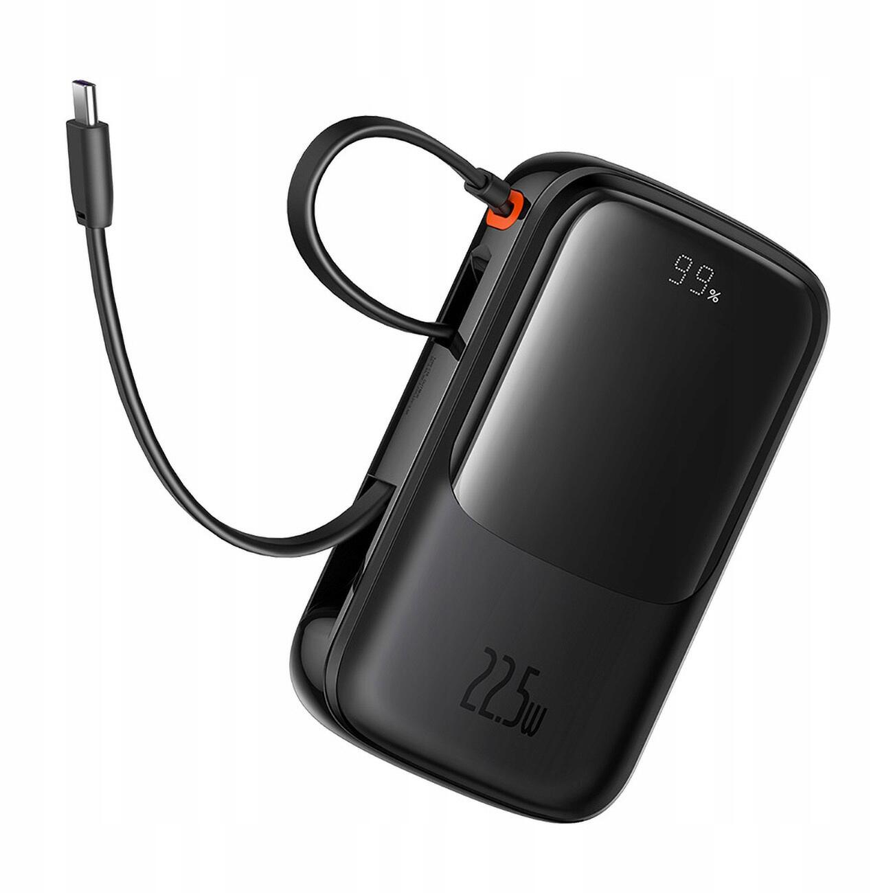 Baseus powerbank 10000mah 22,5w z kablem usb c 7/7