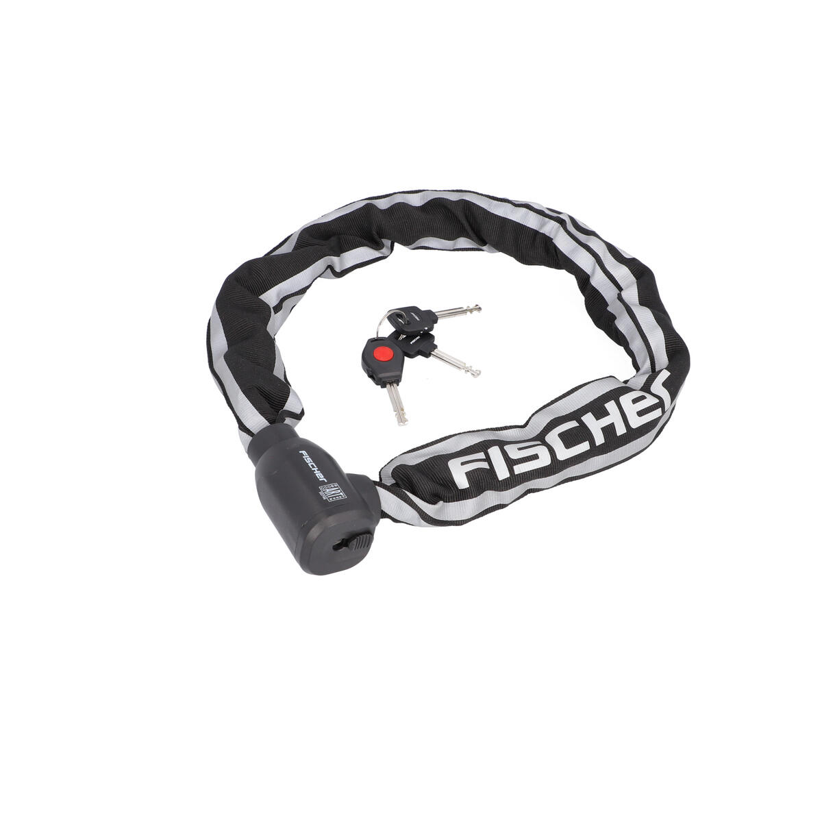 FISCHER Kettenschloss Protec Plus - Fahrrad CK 100 cm ART zertifiziert 3/7