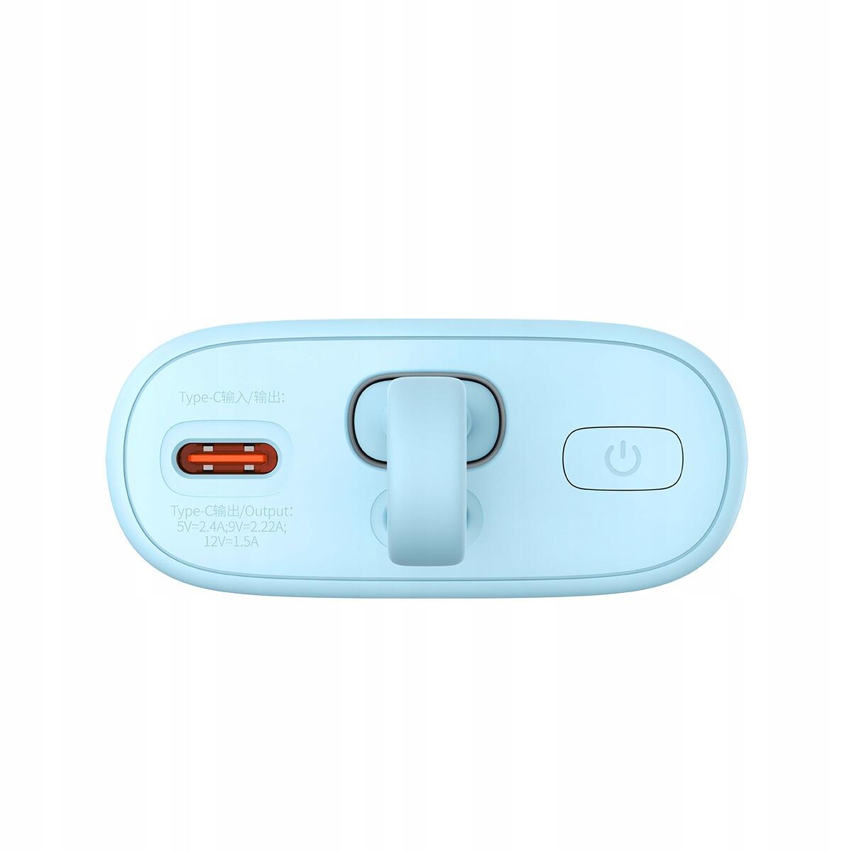 Batterie Externe Puissante Baseus 5200mAh 20W avec Câble Lightning Intégré 3/7