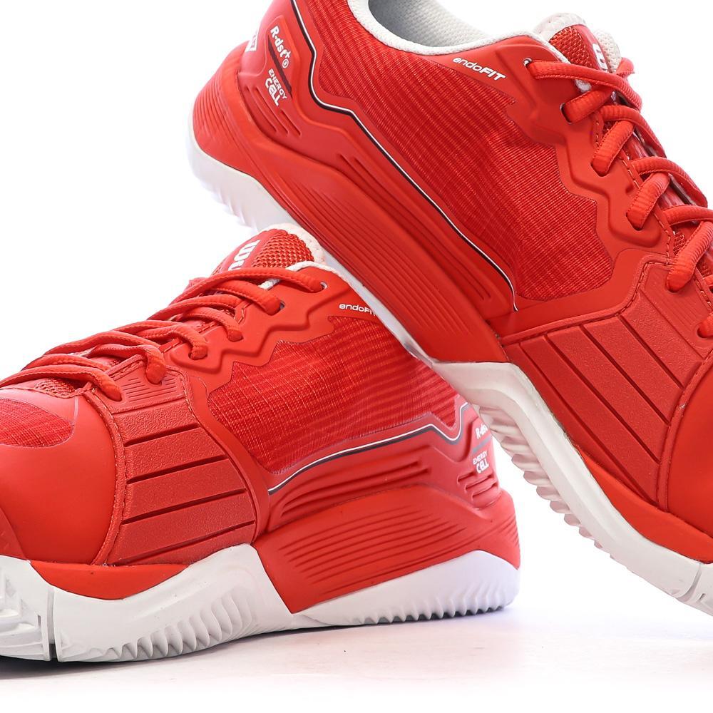 Chaussures de Tennis  Rouge Homme Wilson Rush Pro 4.5 Clay 7/7