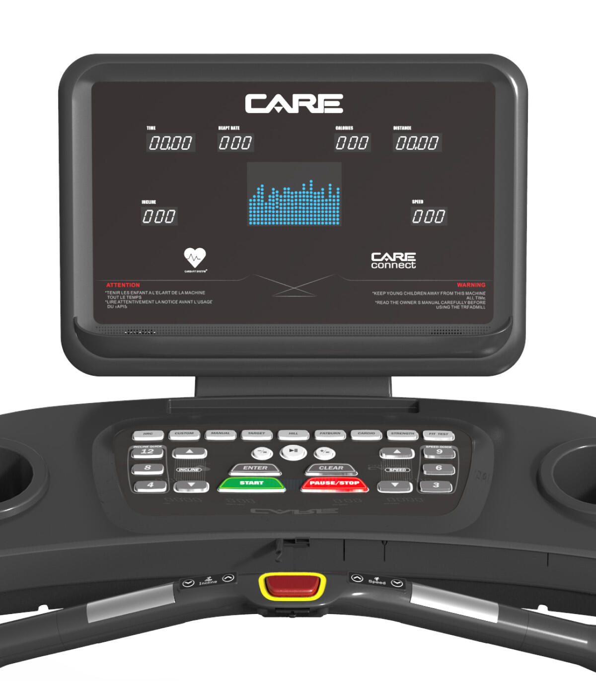Professionele loopband - 22km/u - CARE - ENDURANCE 3/8
