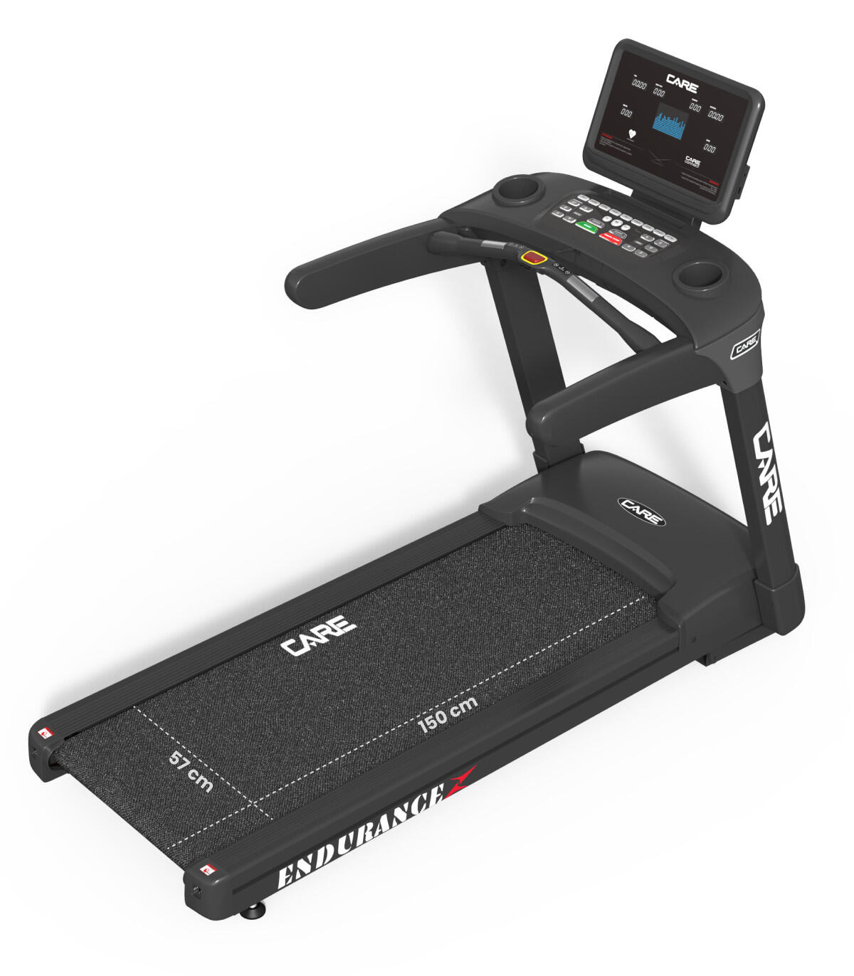 Professionele loopband - 22km/u - CARE - ENDURANCE 4/8