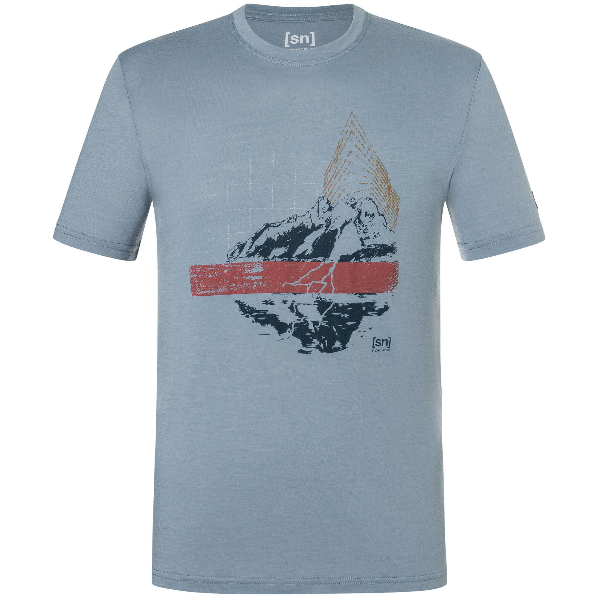 Koszulka z krótkim rękawkiem męska SUPER.NATURAL Energy Tee 2/3