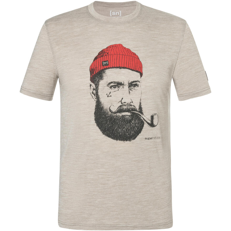 Koszulka z krótkim rękawkiem męska SUPER.NATURAL SN Sailor Tee