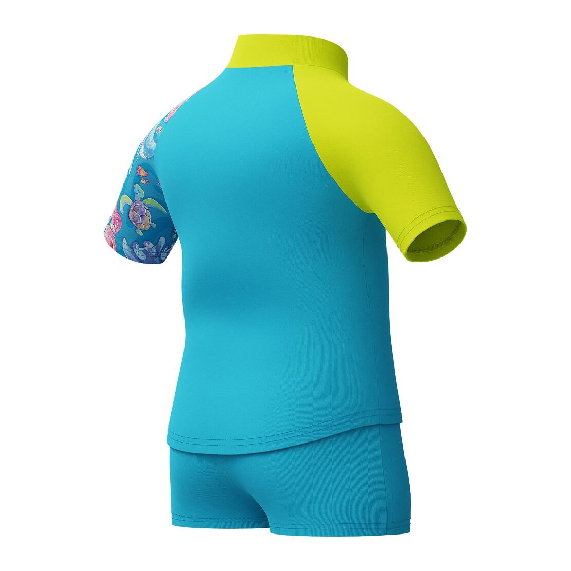 SPEEDO STROJE PŁYWACKIE JUNIOR DIGI SS RSH TP SET IM BLUE 8-00384418240 9-12MSC. 4/5