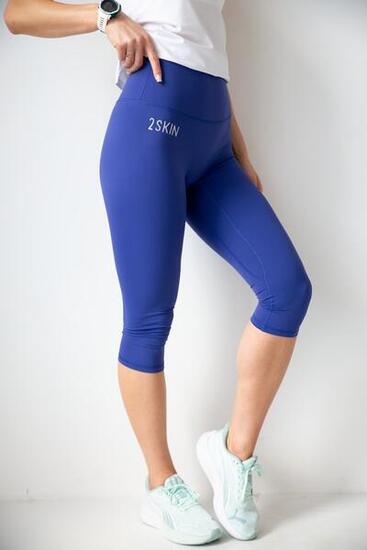 Legginsy 3/4 do biegania damskie 2skin Capris