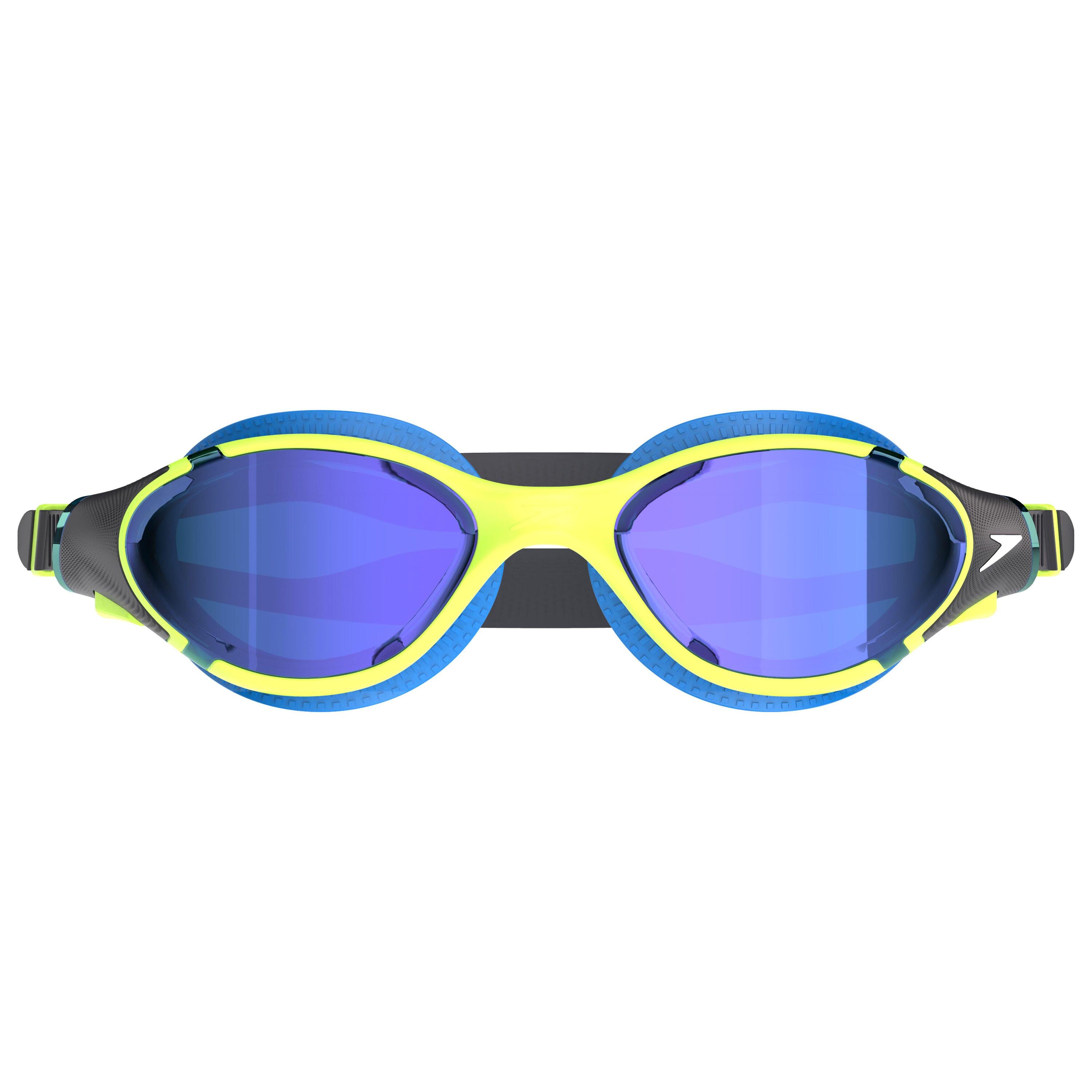 Speedo Biofuse 2.0 Lunettes de Natation Miroir Electric Lime/Cobalt Iris Mirror 2/7