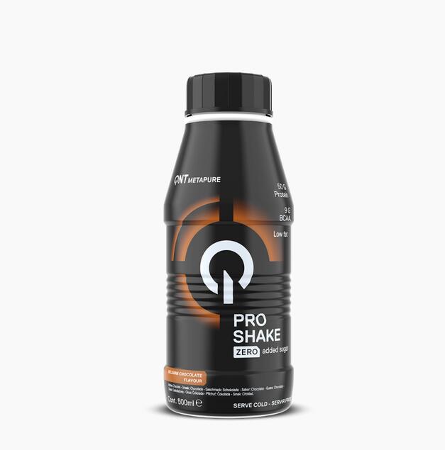 QNT PRO SHAKE  Belgische Chocolade - 500 ml (50g proteïne - 0 Suiker + BCAA)