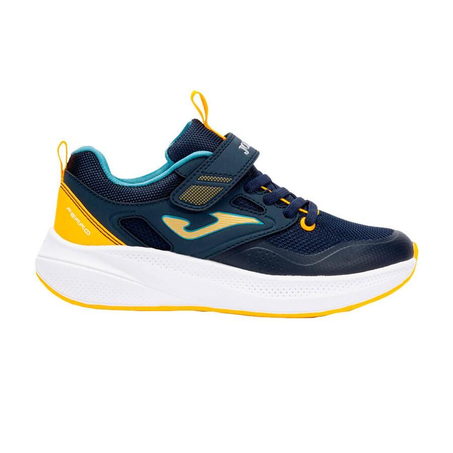 Scarpe da bambino Joma Ferro Jr blu navy/arancione 3/7