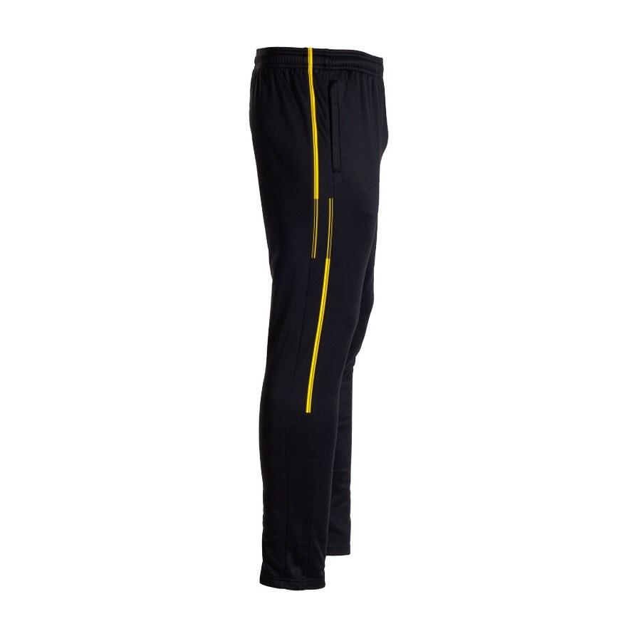 Pantalon Hombre Joma Championship VIII Negro Amarillo 3/5