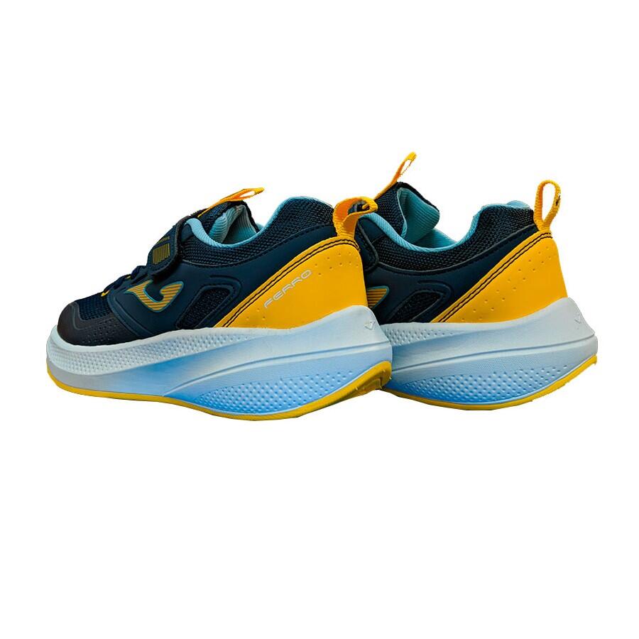 Scarpe da bambino Joma Ferro Jr blu navy/arancione 2/7