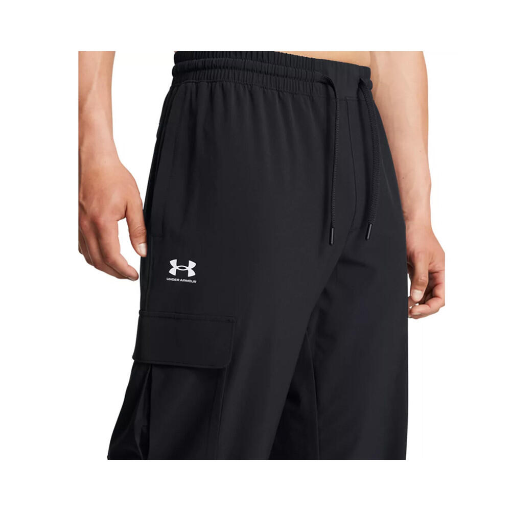 Pantalón de Chándal Vibe para Hombre Negro, Blanco 5/6