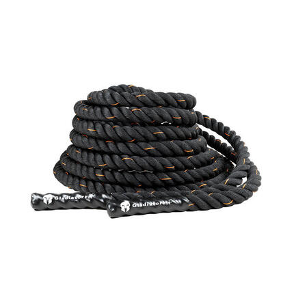 Corde de combat "Battle Rope" ondulatoire en polyester 15m GladiatorFit