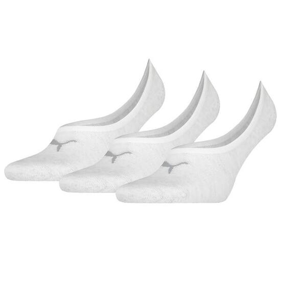 Socken Puma Footie 3 Pack, Weiß, Unisex