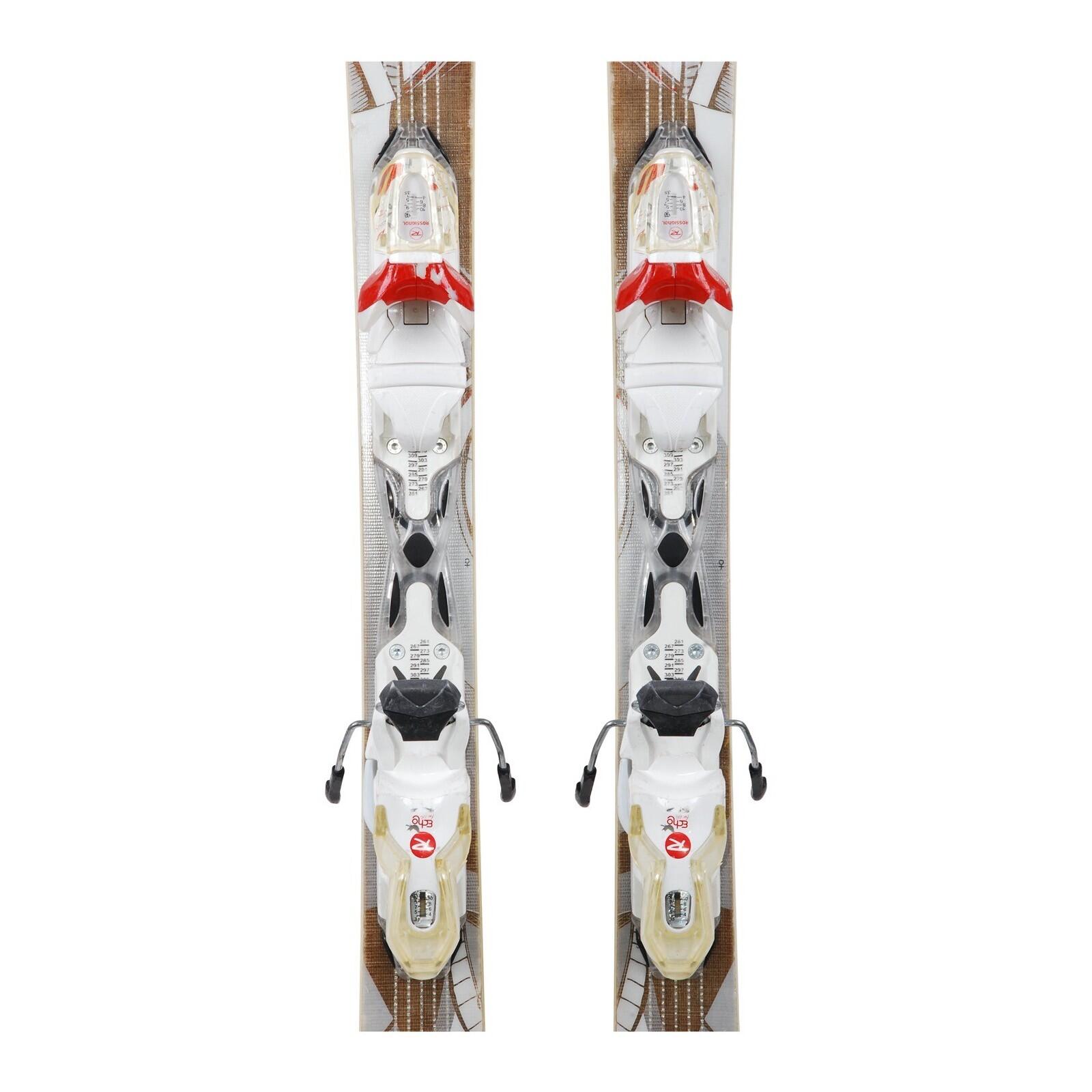 RECONDITIONNE - Ski Rossignol Unique 6 + Fixations 3/4