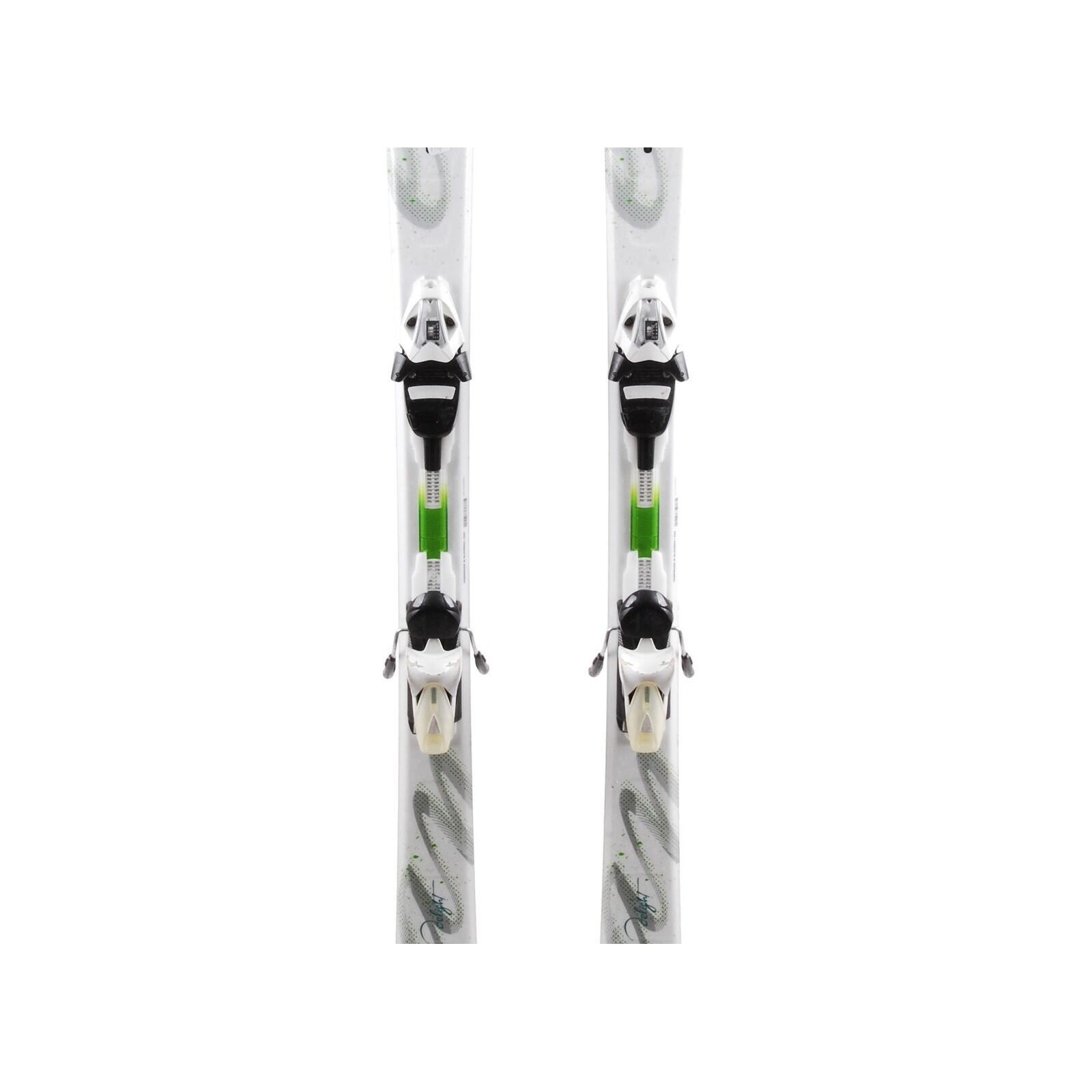 RECONDITIONNE - Ski Elan Delight Qt + Fixations 3/4