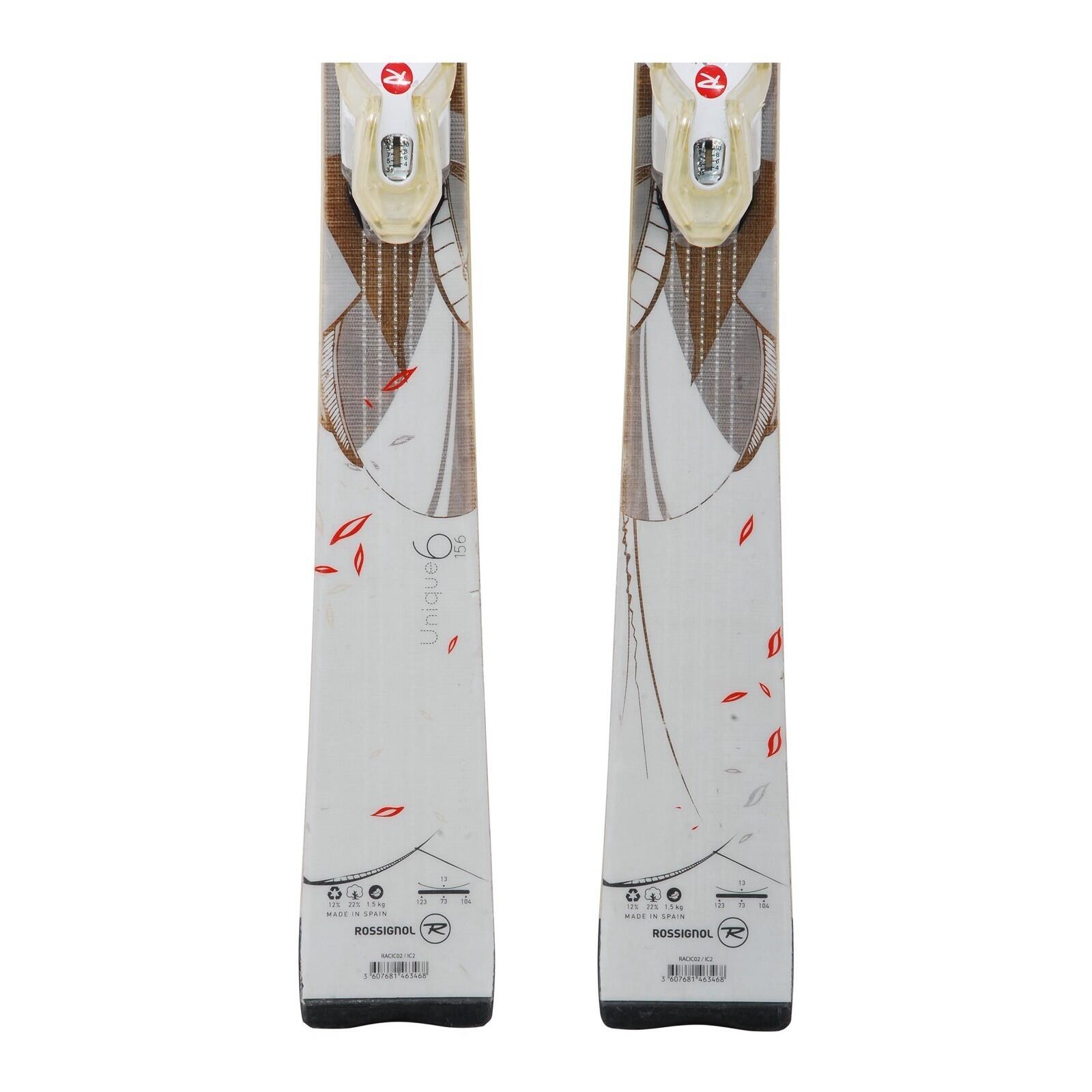 RECONDITIONNE - Ski Rossignol Unique 6 + Fixations 4/4