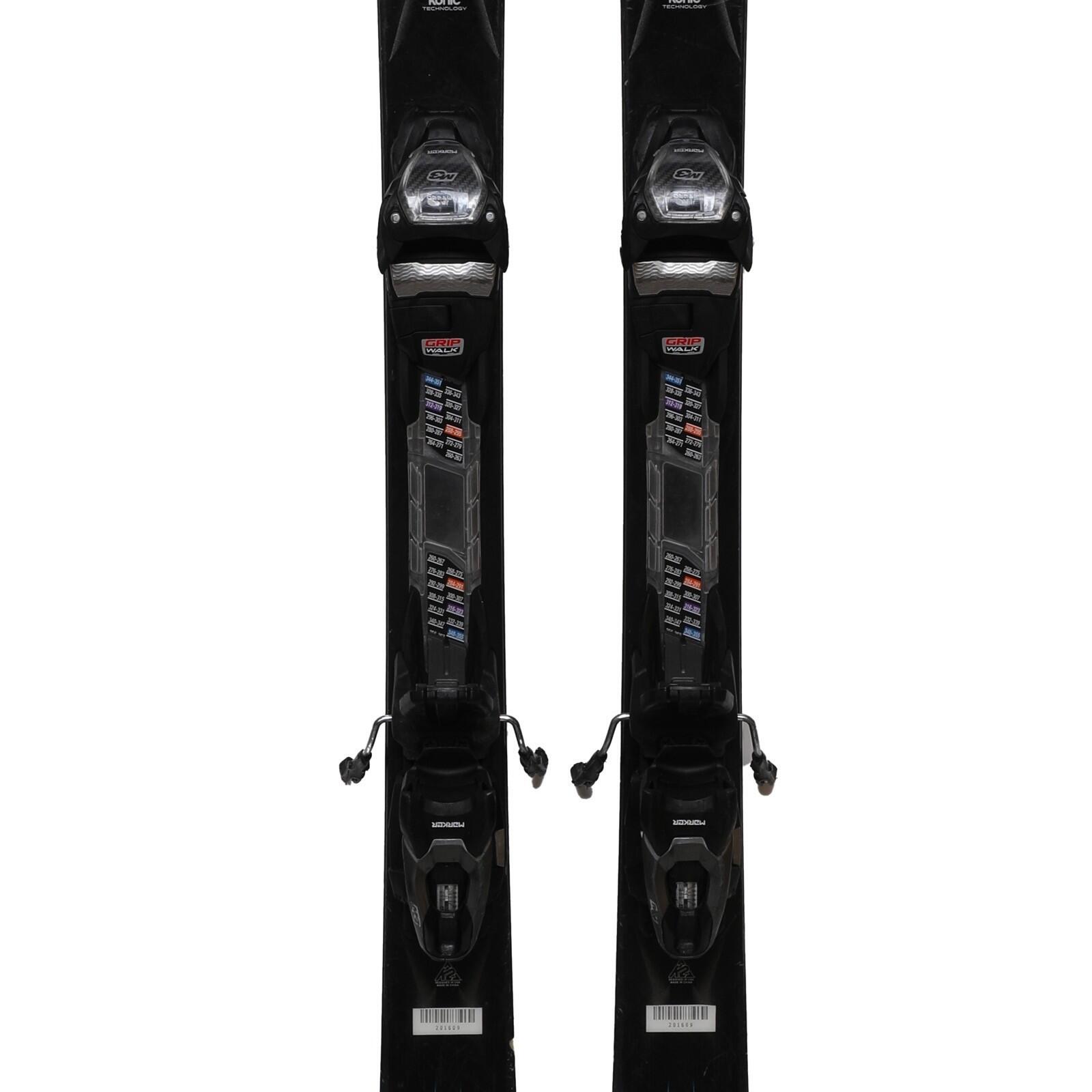 RECONDITIONNE - Ski K2 Konic Rx + Fixations 3/4