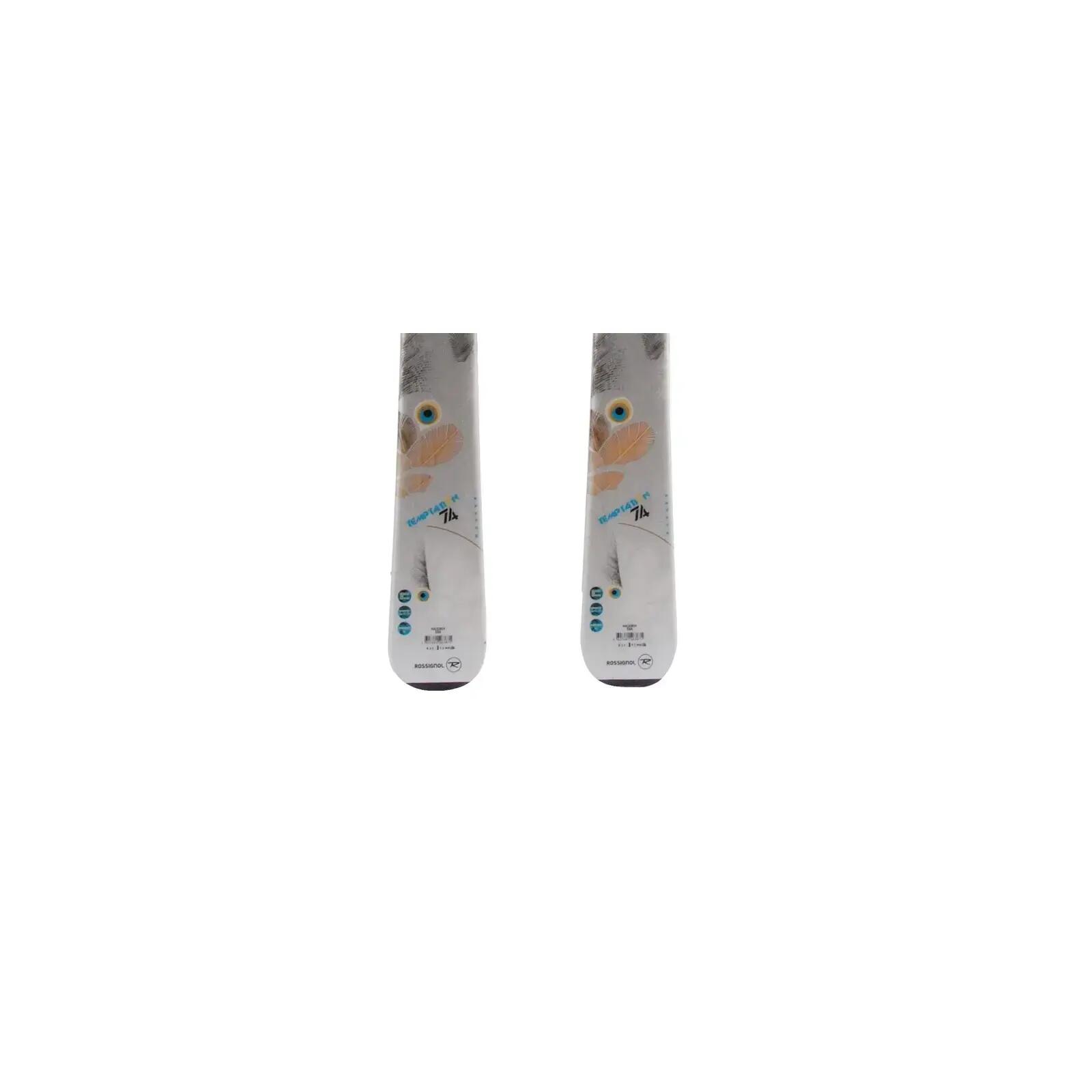 RECONDITIONNE - Ski Rossignol Temptation 74 + Fixations 4/4