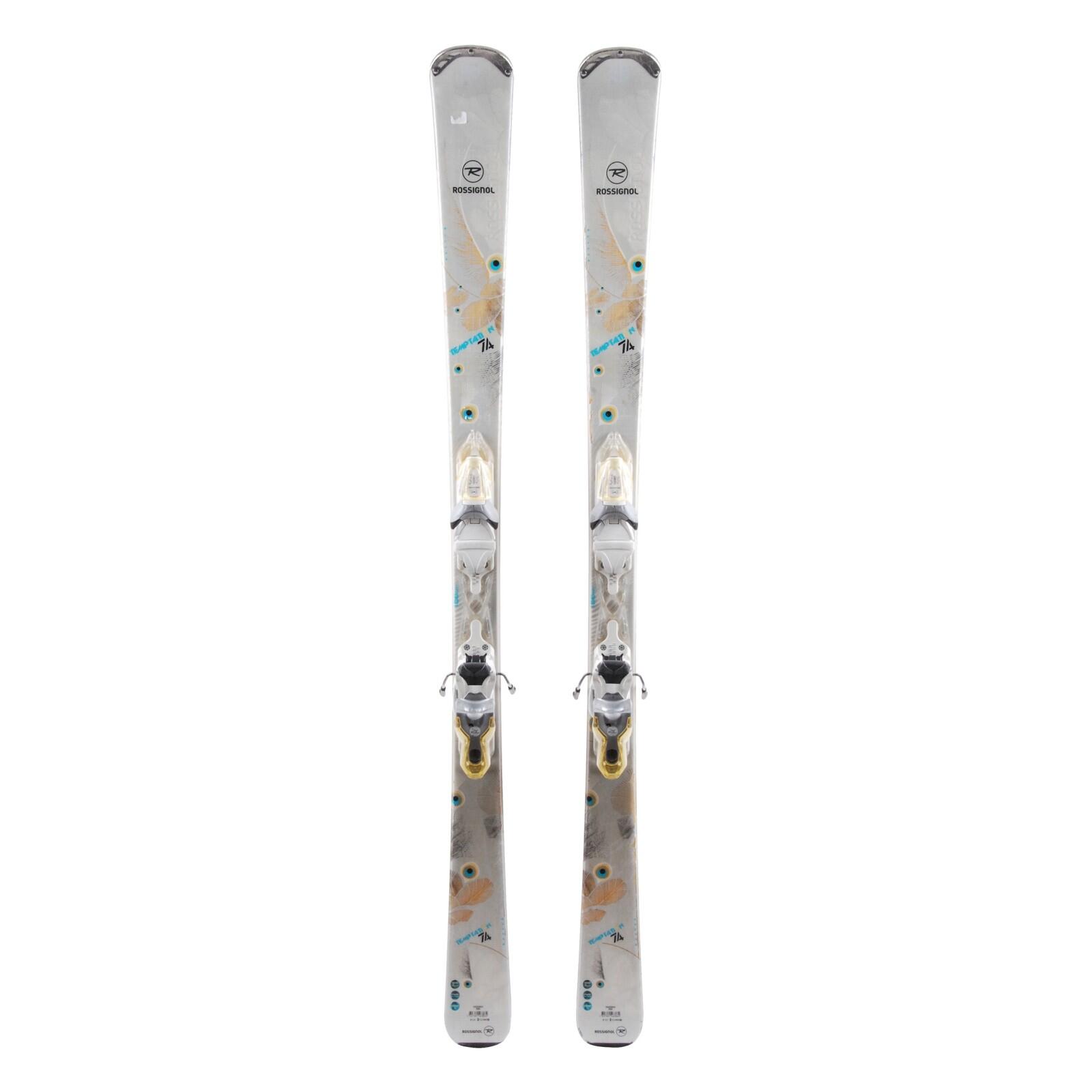 ROSSIGNOL RECONDITIONNE - Ski Rossignol Temptation 74 + Fixations