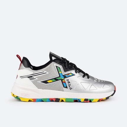 Zapatilla de hockey hierba MUNICH Drag Olympix plateado