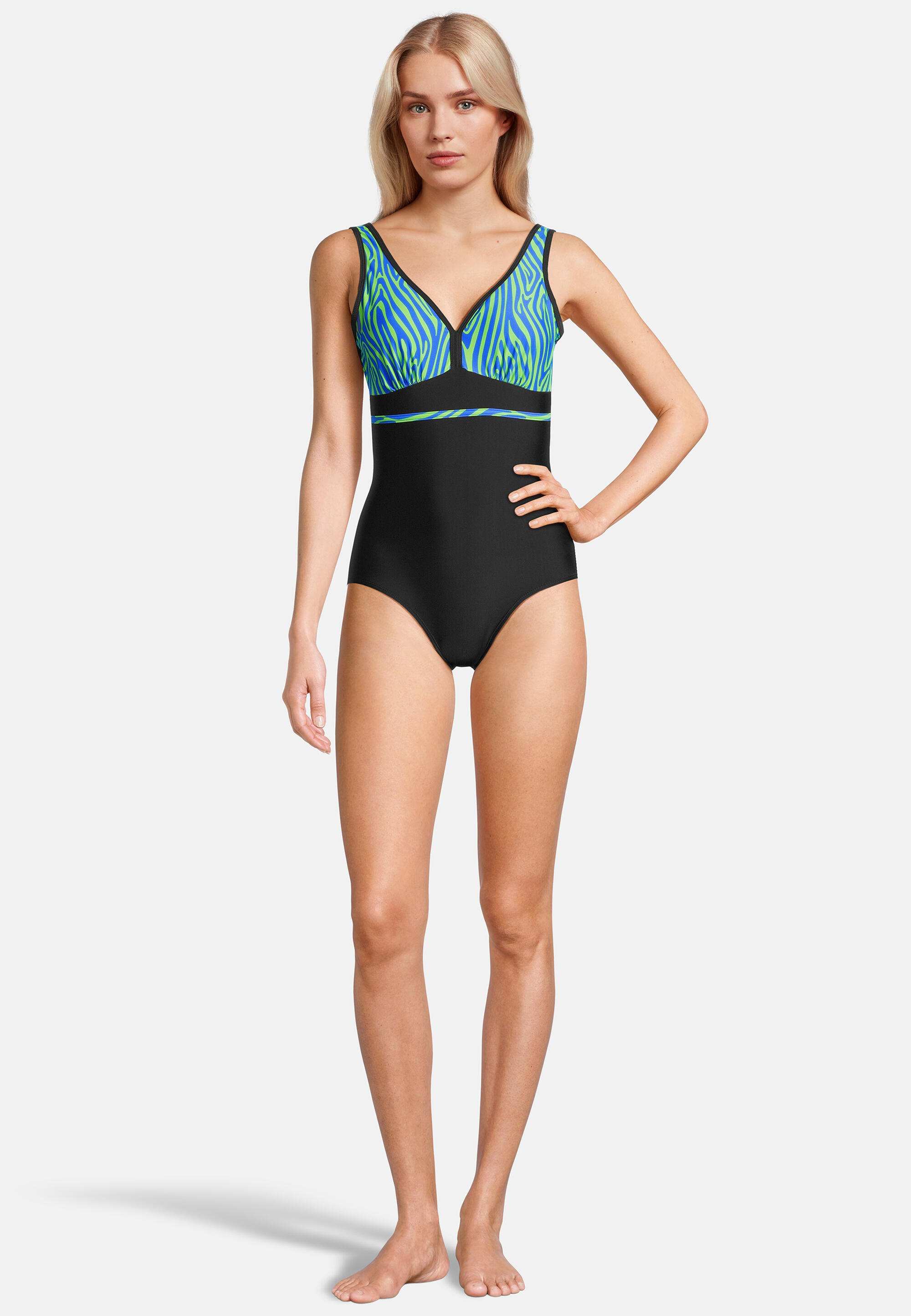 Beco Zebra Vibes Swimsuit | C-cup | Blue/green 5/5