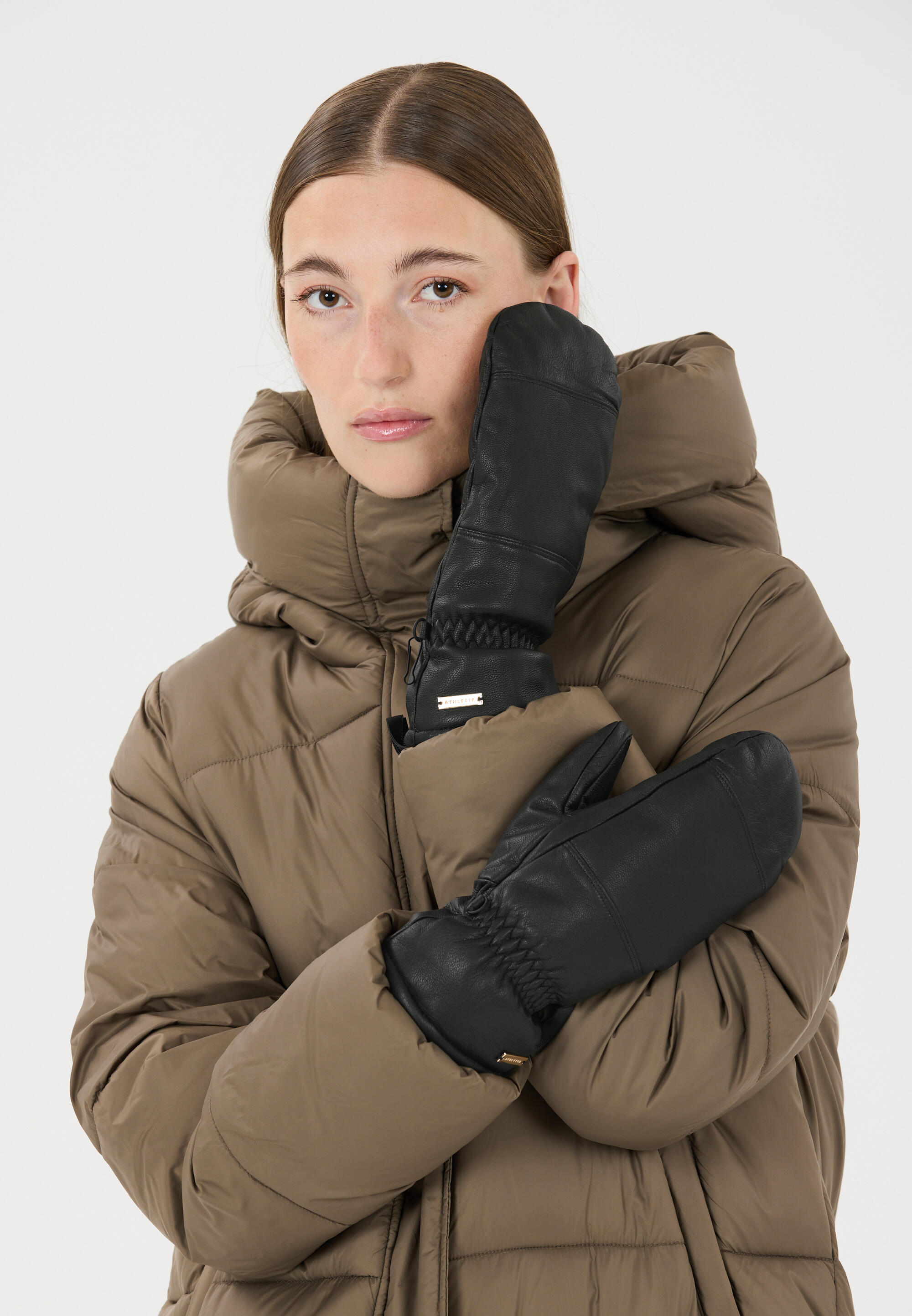 Manoplas de cuero para mujer Athlecia Cassiel 4/5